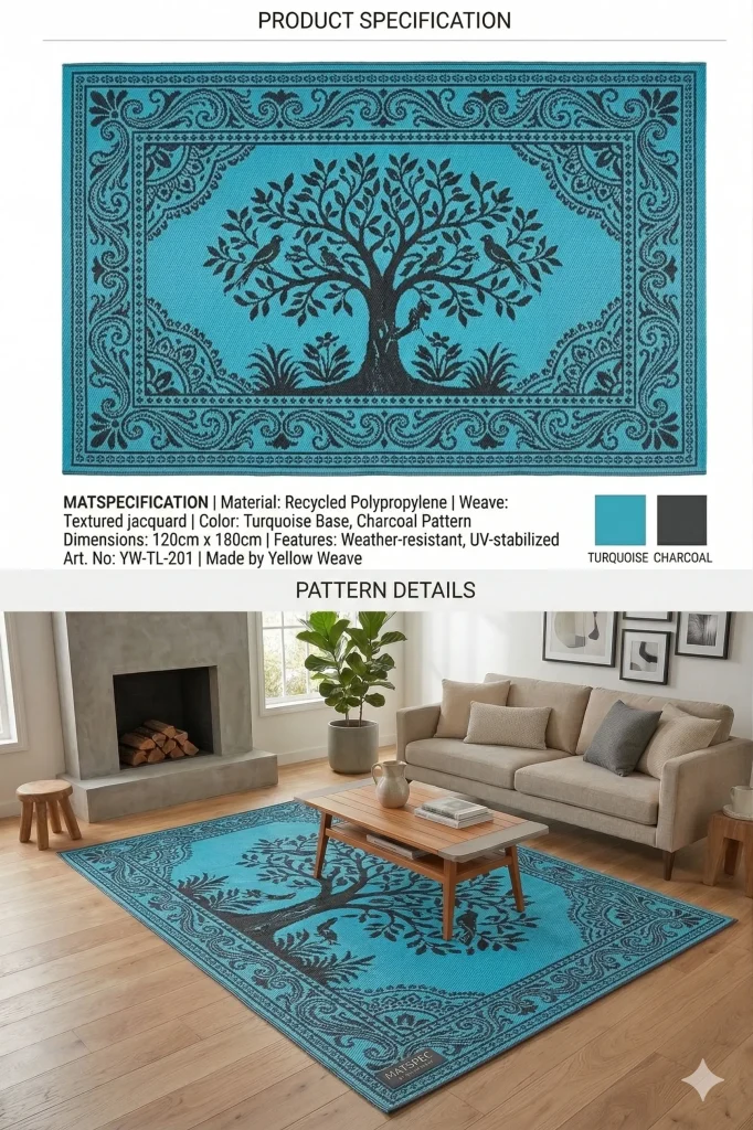 Single flourishing tree