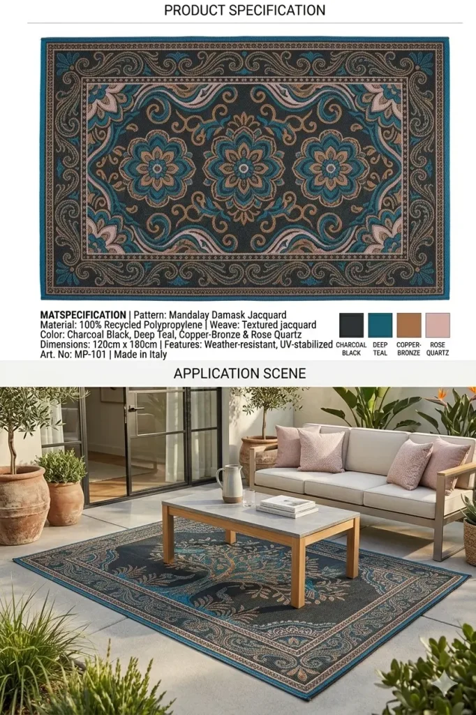 Mandalay Damask