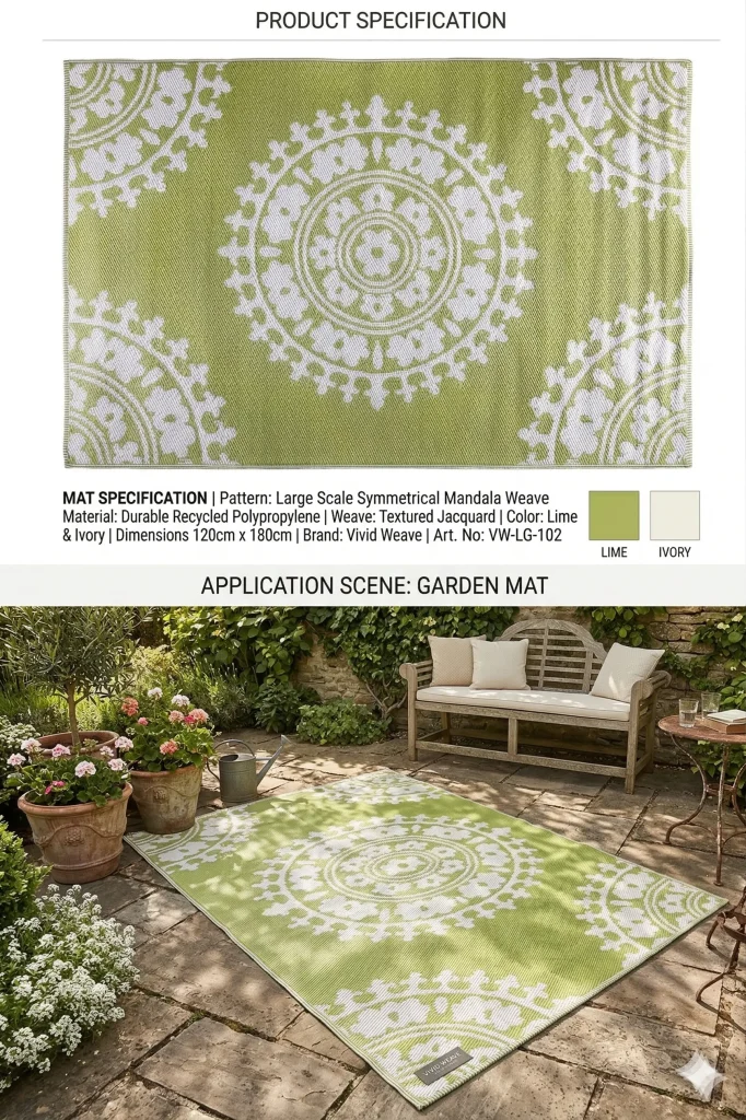 Symmetrical Mandala Weave